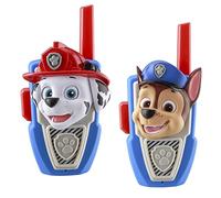 eKids Talkies-walkies La Patpatrouille – Paire, portée 150 m, multicolore