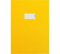 Patq-19746 Lot De 10 Couvertures Pour Cahiers D'école, Format A4, En Carton Jaune, Avec Champ D'inscription, En Papier Solide Et Extra Résistant, Pour Cahiers Scolaires