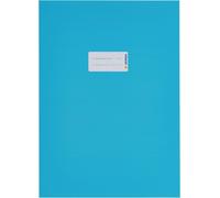 Patq-19750 Lot De 10 Couvertures Pour Cahiers D'école, Format A4, En Carton Bleu Clair, Avec Champ D'inscription, En Papier Solide Et Extra Fort, Pour Cahiers Scolaires, Colorés