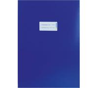 Patq-19751 Lot De 10 Couvertures Pour Cahiers D'école, Format A4, En Carton Bleu, Avec Champ D'inscription, En Papier Solide Et Extra Fort, Pour Cahiers D'école, Colorées
