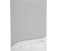 Patq-24283c - Étui De 25 Feuilles - Format A4 (21x29,7cm) - 210g/M² - Coloris Gris Acier - Papier D'invitation Evènements Et Correspondance - Gamme Pollen - Papier Premium Lisse