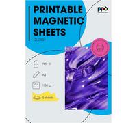 Patq-5 X A4 Papier Magnétique Brillant, Qualité Photo, Impression Jet D'encre Pour Aimants Personnalisables Et Imprimables, Diy Magnets Frigo -31-7