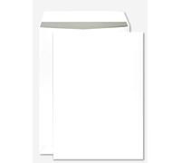Patq-50 Enveloppes D`Exp¿¿Dition Blanches B4 250 X 353 Mm 100g Grandes Pochettes D`Exp¿¿Dition Enveloppes Commerciales Grand Format Pour Lettres Documents Factures Contrats Enveloppe Postale