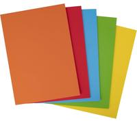 Patq-Apli 15117-50 Feuilles De Carton- Format A4-170 G/M² - Couleur: Jaune, Orange, Rouge, Vert Et Bleu