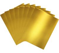 Patq-Belle Vous Papier Cartonné Doré A4 (Lot De 60) - 29,7 X 21 Cm - Papier Metalisé/Carton Dore De 250 G/M² Pour Invitations De Mariage, Matériel D'art, De Scrapbooking Et De Bureau