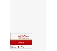 Patq-Brunnen 105122500 Lot De 25 Feuilles De Papier Universel A4 160 G/M² Blanc