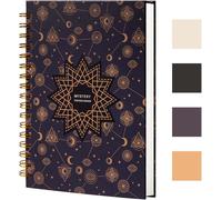 Patq-Cahier À Spirale - Cahier Ligné Format Collège 237 X 178 Mm - Cahier À Spirale Règle Collège - Journal De Bureau - Cahier Au Format B5 Pour Travail Et Études - Papier Épais De 100 G/M² - 200 Pag