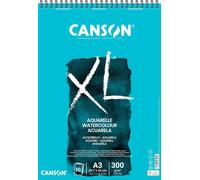 Patq-Canson Xl Aquarelle - Album Spiralé 30 Feuilles A3 300g/M² - Blanc