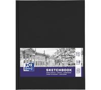 Patq-Carnet De Croquis A4 À Couverture Rigide Avec Reliure Cousue, 192 Pages, Papier 100 G, Noir, 1 Pièce