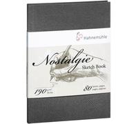 Patq-Carnet De Croquis Nostalgie - 190 G/M² - Blanc Naturel - 80 Pages - Format A4 - Portrait
