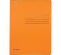 Patq-Falken - Réf. 80001472001f - Carton De 25 Chemises À Rabats Carte Recyclée A4 - Orange