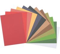 Patq-Florence Cardstock Lot De 24 Feuilles De Papier Texturé 216 G/M² A4 Pour Scrapbooking, Cartes De V?Ux, Invitations, Estampage, Lettrage Et Autres Projets De Loisirs Créatifs
