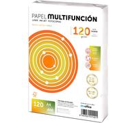 Patq-Folios A4 120gr 400 Hojas, Papel Multiusos Para Impresora, Folios Impresoras Laser Y De Inyección, Fotocopiadora, Fax, Para Uso Oficina, Material Escolar, Paquete Folios. (400 Hojas,120gr)
