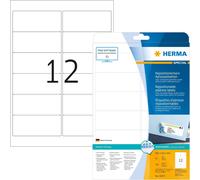 Patq-Herma 10017 Étiquettes Movables/Amovibles 99,1 X 42,3 A4 300 Pièces Blanc