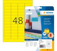 PATQ-Herma 4366 Étiquettes 45,7 x 21,2 A4 960 pièces Jaune