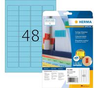 PATQ-Herma 4368 Étiquettes 45,7 x 21,2 A4 960 pièces Bleu