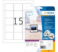 PATQ-Herma 5087 Étiquettes pour disquettes ZIP A4 375 pièces Blanc