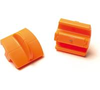 Patq-Lames De Rechange Originales Pour Massicots, 2 Unités, Coupe Droite, High Profile Tripletrack, Orange, 1003904