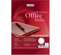 Patq-Landré Papier Ministre Cahier 28, À Carreaux Avec Marge À Gauche Et À Droite""Office"", 80 G/M² Papier