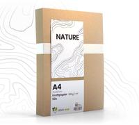 Patq-Lot De 50 Feuilles De Carton Kraft Marron Épais Format A4 Extra Épais 380 G/M² Comme Carton De Bricolage Ou Carton Créatif Ou Carton Solide Pour Le Bricolage