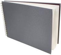 Patq-Mrkz Carnet De Croquis Multimédia 240 G/M², Papier, Gris, A4 Paysage, Set De 30 Pièces