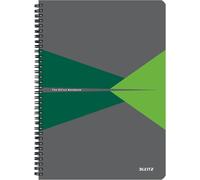Patq-Office College Pad - Cahier A4 Quadrillé Avec Couverture Pp, Reliure Spirale, Ouverture À 360 Degrés, 180 Pages / 90 Feuilles De Papier Accrédité Fsc 80 G/M², Pour Bureau Et École, 44951055