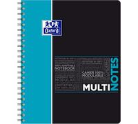Patq-Oxford Etudiants Cahier Spirale Multinotes Au Format A4+ 160 Pages Grands Carreaux Seyès - Cahier Avec 3 Intercalaires