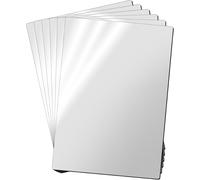 PATQ-Papier Imprimable Magnétique 6 Feuilles Papier Magnétique Brillant pour Imprimante à jet d'encre Film Magnétique pour Réfrigérateur pour Photos Panneaux Artisanaux DIY 21CMx30CM (MSP8311706LM)