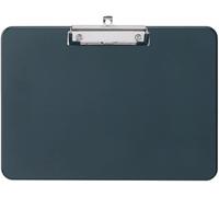 Patq-Porte Bloc A4 Porte Bloc En Plastique Au Format Din A4 Paysage Clipboard À Suspendre Pince Pour Ranger Le Papier Pour Le Bureau, La Cuisine Et L'atelier Noir