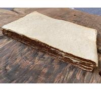 Patq-Wanderings Papier Vintage Fait Main À Bords Irréguliers Blanc - 5,8 X 8,3"" / 21 X 15 Cm (A5) - Lot A5 De 50 Feuilles Pour Écrivains, Invitations - Papier Recyclé Épais De 150 Gsm