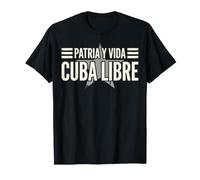 Patria y Vida Cuba Libre Étoile Vintage Vieilli T-Shirt