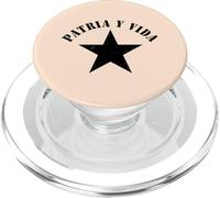 Patria y Vida Cuba Mouvement de la liberté cubaine Himno Cubano PopSockets PopGrip pour MagSafe