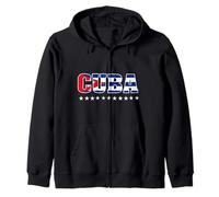 Patria Y Vida Cuba SOS Cuban Flag Free Cuba Libre Sweat à Capuche