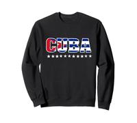 Patria Y Vida Cuba SOS Cuban Flag Free Cuba Libre Sweatshirt