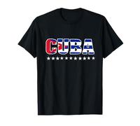 Patria Y Vida Cuba SOS Cuban Flag Free Cuba Libre T-Shirt