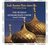 Patriarchal Choir Moscow - Early Russian Plain Chant [Import]