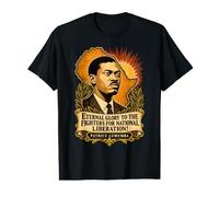 Patrice Lumumba African Liberation Congo Donne T-Shirt Graphique avec Valeur