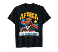 Patrice Lumumba Citation Histoire Africaine Congo Indépendance T-Shirt Graphique avec Valeur