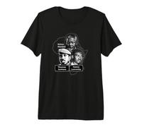 Patrice Lumumba - Nelson Mandela - Thomas Sankara T-Shirt Haut de Gamme