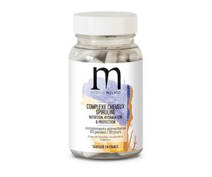 Patrice Mulato - Complément alimentaire complexe spiruline cheveux secs cure 30 jours