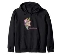 Patricia personalized cute for her cottagecore wildflower Sweat à Capuche