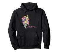 Patricia personalized cute for her cottagecore wildflower Sweat à Capuche