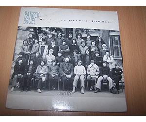 Patrick Bruel - PATRICK BRUEL place des grands hommes/la fille de l'aéroport SP 1990 RCA