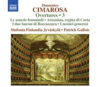 Cimarosa – Ouvertures Vol. 3 – CD – NAXOS