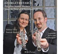 Patrick Healey - Les plus beaux thèmes pour la flûte et le hautbois de Georges Delerue: Jules et Jim, Thibaud des Croisades, Cartouche, Cinéscénie du Puy du Fou, The Day of the Do hin, Agnes of God