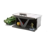 Patrick Miniatures Arrêt de bus post-apocalyptique soviétique - Terrain de tablette imprimé en 3D pour Zona Alfa | 28 mm, 20 mm, 15 mm Échelle (15 mm)