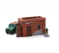 Patrick Miniatures Écaille de zone soviétique - Zona Alfa Terrain | Terrain post-apocalyptique Wargaming 28 mm (15 mm)