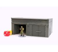Patrick Miniatures Garage soviétique pour tablette Wargaming - Terrain imprimé en 3D - Bâtiments industriels et entrepôts - Convient pour échelle de 28 mm et 15 mm (28 mm)