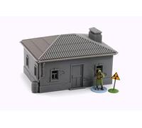 Patrick Miniatures Maison de campagne ukrainienne - Terrain Zona Alfa | Terrain de table imprimé en 3D pour la zone de fermeture de Tchernobyl | Bâtiment post-soviétique (15 mm)
