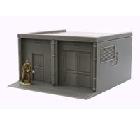 Patrick Miniatures Station d'alimentation soviétique - Tableau post-apocalyptique imprimé en 3D - Zona Alfa | 28 mm, 20 mm, 15 mm Échelle (20 mm)